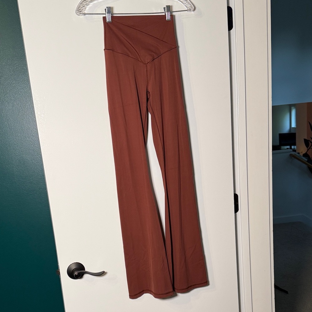 Aerie Chocolate Flare Leggings
